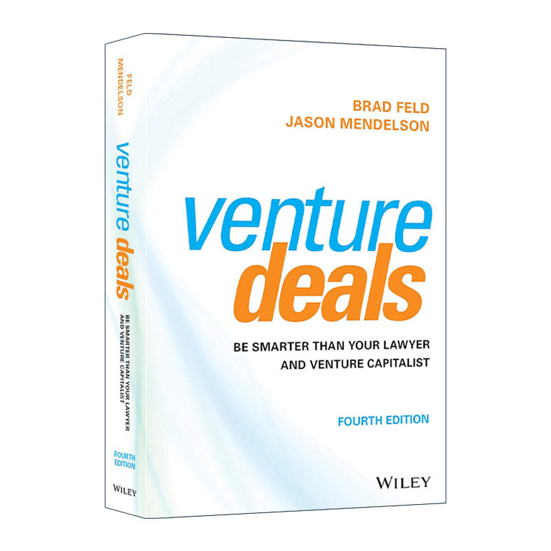 英文原版 Venture Deals 风投的技术 创业融资及条款清单大揭秘 精装第4版 英文版 进口英语原版书籍