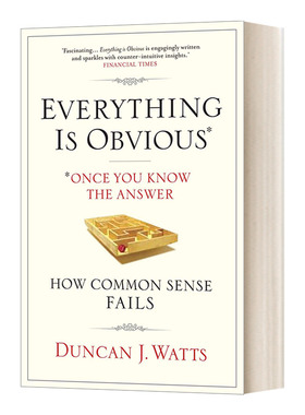 Everything is Obvious 反常识 邓肯·J.瓦茨 英文原版管理读物 进口书籍