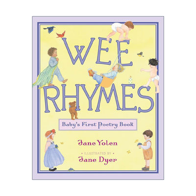 英文原版 Wee Rhymes 韵律词 宝宝的第一本诗集 精装插画 英文版 进口英语原版书籍