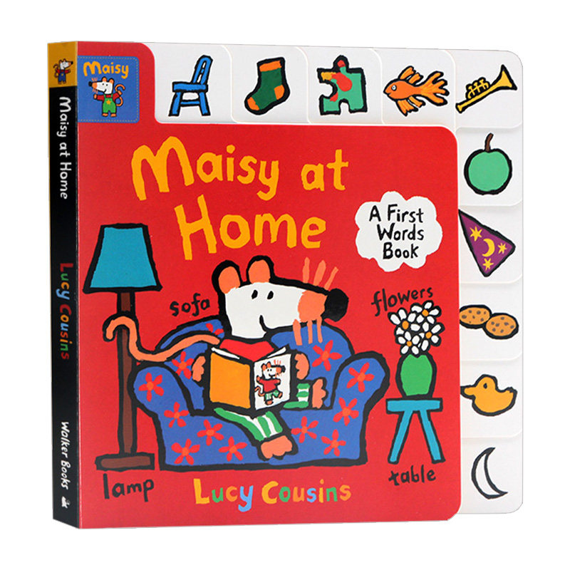 maisy at home a first words book 廖彩杏书单推荐 英文原版儿童英语