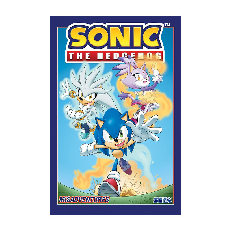 英文原版 Sonic the Hedgehog Vol.16 Misadventures 刺猬索尼克 第16卷 灾难 IDW儿童漫画 英文版 进口英语原版书籍