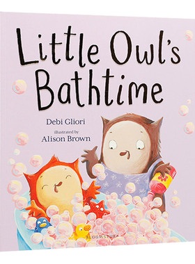 小猫头鹰洗澡时间 Little Owl's Bathtime 英文原版低幼儿童英语启蒙故事图画书 亲子共读进口英语书籍