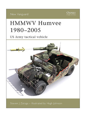 英文原版 HMMWV Humvee 1980–2005 美国HMMWV悍马 先锋武器系列 英文版 进口英语原版书籍