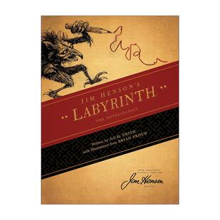 英文原版 Jim Henson's Labyrinth The Novelization 魔幻迷宫 加冕礼 同名奇幻电影漫画 英文版 进口英语原版书籍