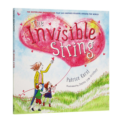 看不见的线 The Invisible String 化解分离焦虑 建立安全感英文原版绘本 儿童英语故事图画进口书籍