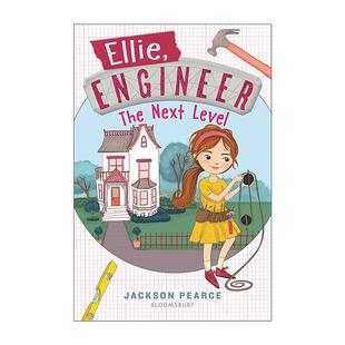 儿童STEM插图章节书 Ellie Level 英文原版 Jackson 进口英语原版 The 英文版 Engineer 书籍 Next Pearce 小工程师爱丽2
