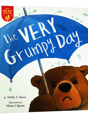 Let's Read Together系列3 非常暴躁的一天 The Very Grumpy Day  英文原版儿童分级读物 进口英语低幼启蒙英语书籍