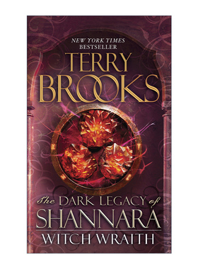 英文原版 Witch Wraith The Dark Legacy of Shannara 03 沙娜拉的黑暗遗产系列3 女巫幽灵 科幻冒险小说 Terry Brooks 进口书籍