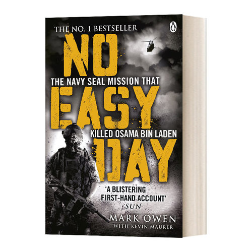 No Easy Day  艰难一日 英文原版文学诗歌读物 进口英语书籍