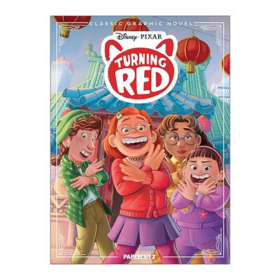 英文原版 Disney Pixar Classic Graphic Novel Turning Red 青春变形记 迪士尼皮克斯漫画小说 英文版 进口英语原版书籍