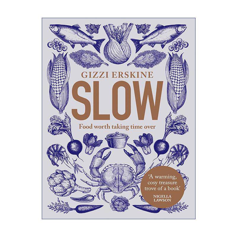 英文原版 Slow Food Worth Taking Time Over 慢烹调美食食谱 美食值得被等待 精装 Gizzi Erskine 英文版 进口英语原版书籍