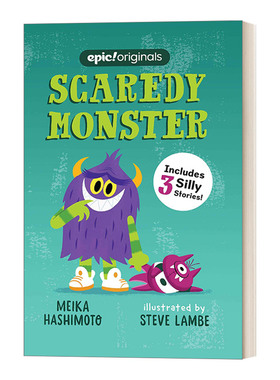 英文原版 Scaredy Monster 胆怯的怪物 英文版 进口英语原版书籍