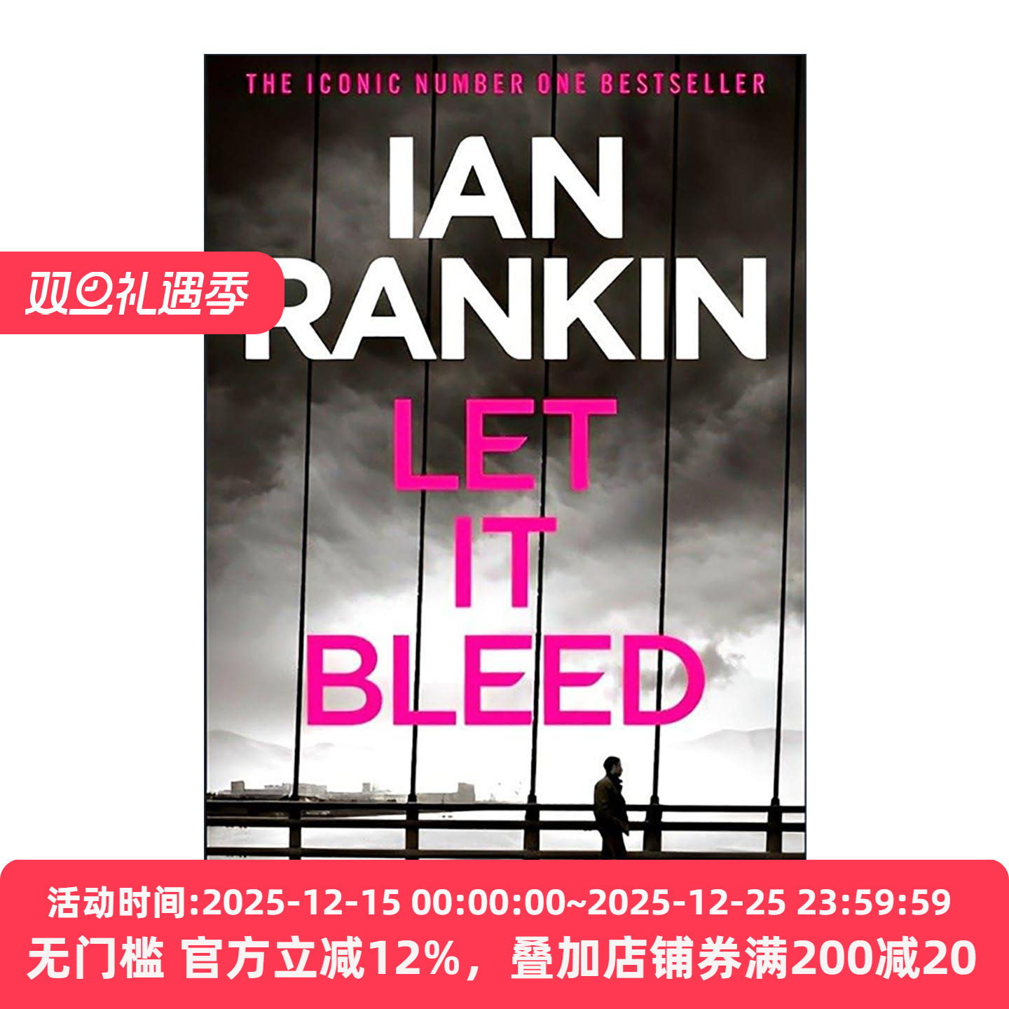 英文原版 Let It Bleed 任血流淌 侦探推理悬疑小说 探长雷布思系列 Rebus 英文版 进口英语原版书籍