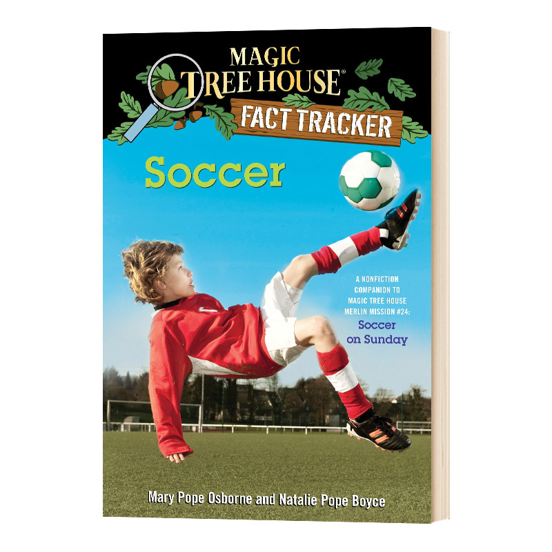 Soccer MTHFT#29神奇树屋小百科系列29足球英文原版儿童读物进口英语书籍-封面