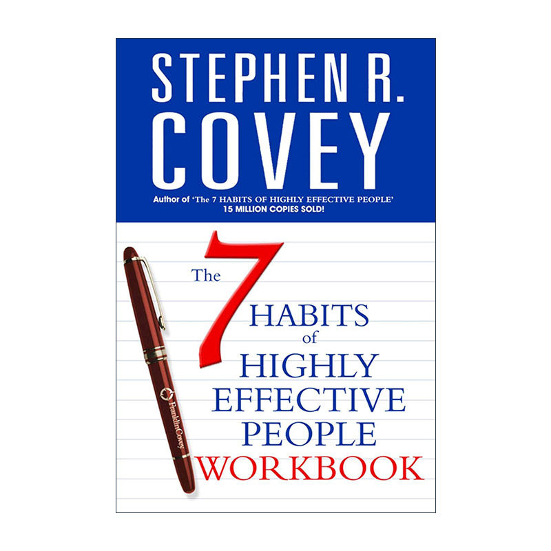 英文原版 The 7 Habits of Highly Effective People Personal Workbook 高效能人士的七个习惯 练习册 英文版 进口英语原版书籍