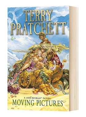 碟形世界10 移动的图片 Discworld Novel 10  Moving Pictures 英文原版科幻小说 进口英语文学书籍