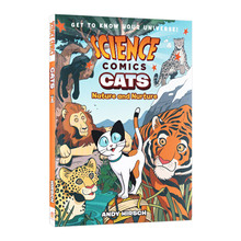 科学漫画系列 猫 Science Comics Cats 英文原版儿童科普百科 进口英语图画故事书籍