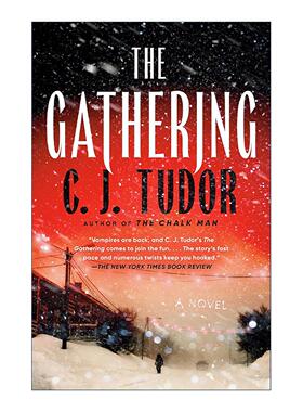 英文原版 The Gathering 聚集 惊悚恐怖小说 粉笔人作者C. J. Tudor图德新作 英文版 进口英语原版书籍