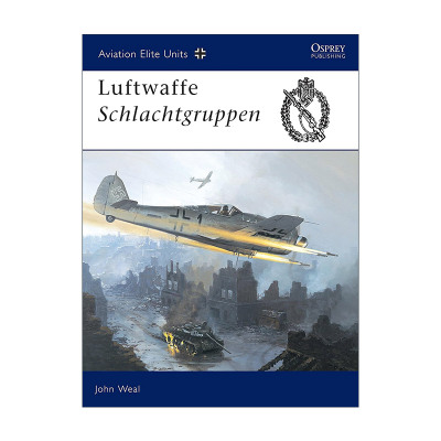 英文原版 Luftwaffe Schlachtgruppen 德国空军地面攻击大队 航空精锐部队系列 英文版 进口英语原版书籍