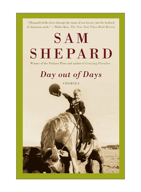 Day out of Days 日复一日 短篇小说集 普利策奖得主Sam Shepard