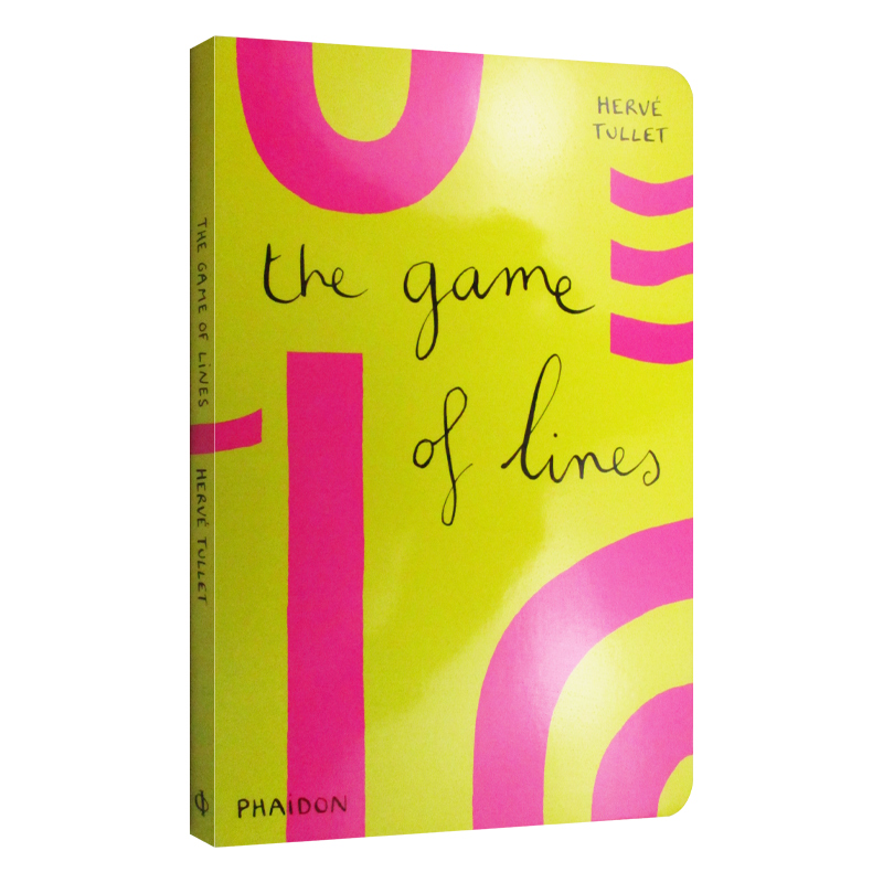 The Game of Lines 线条游戏 法国艺术家埃尔维·杜莱儿童艺术启蒙绘本 Herve Tullet