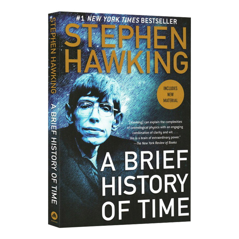时间简史 史蒂芬霍金 a brief history of time 英文原版科学读物