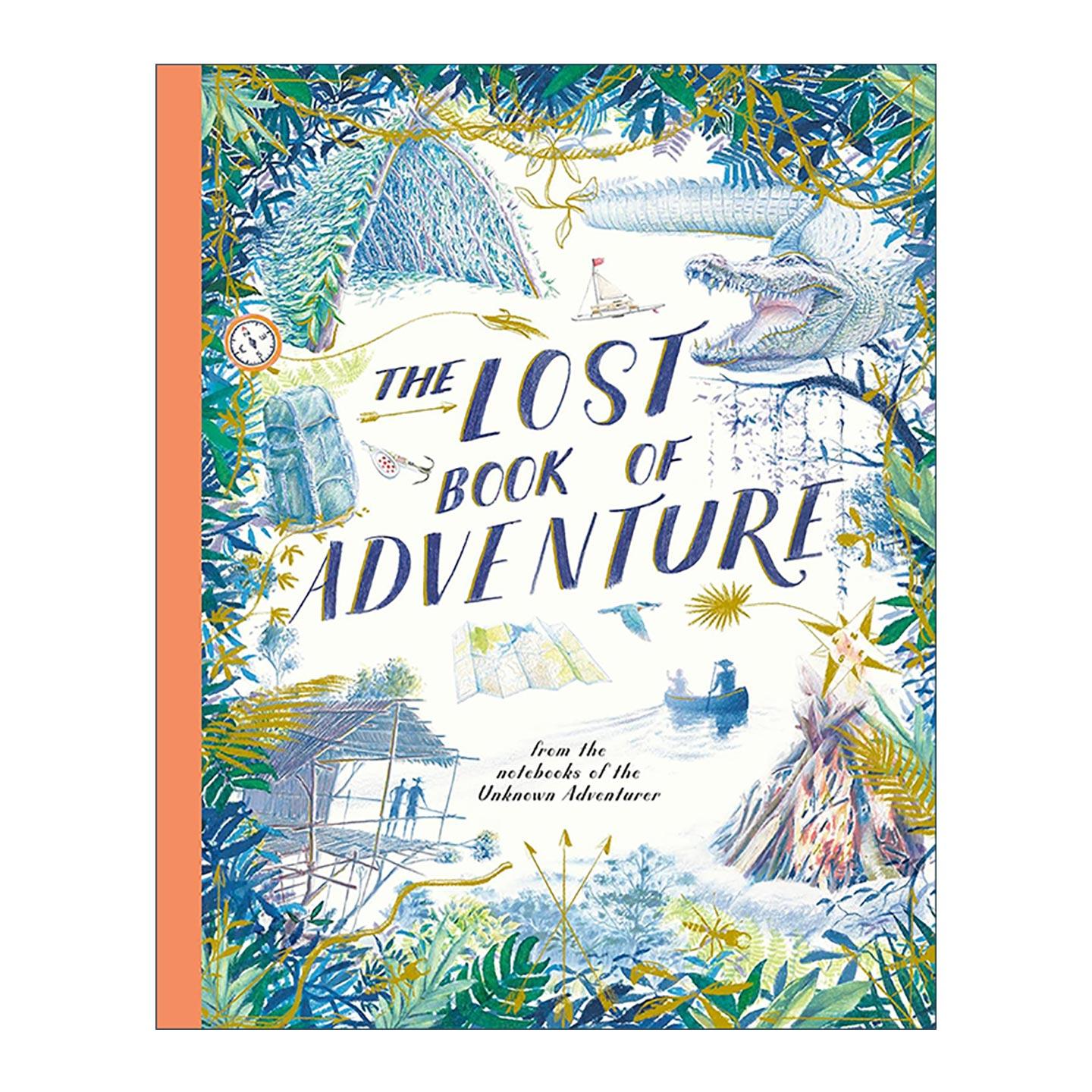 英文原版 The Lost Book of Adventure 无名探险家 冒险之失落手记 手稿复刻 儿童冒险故事 英文版 进口英语原版书籍