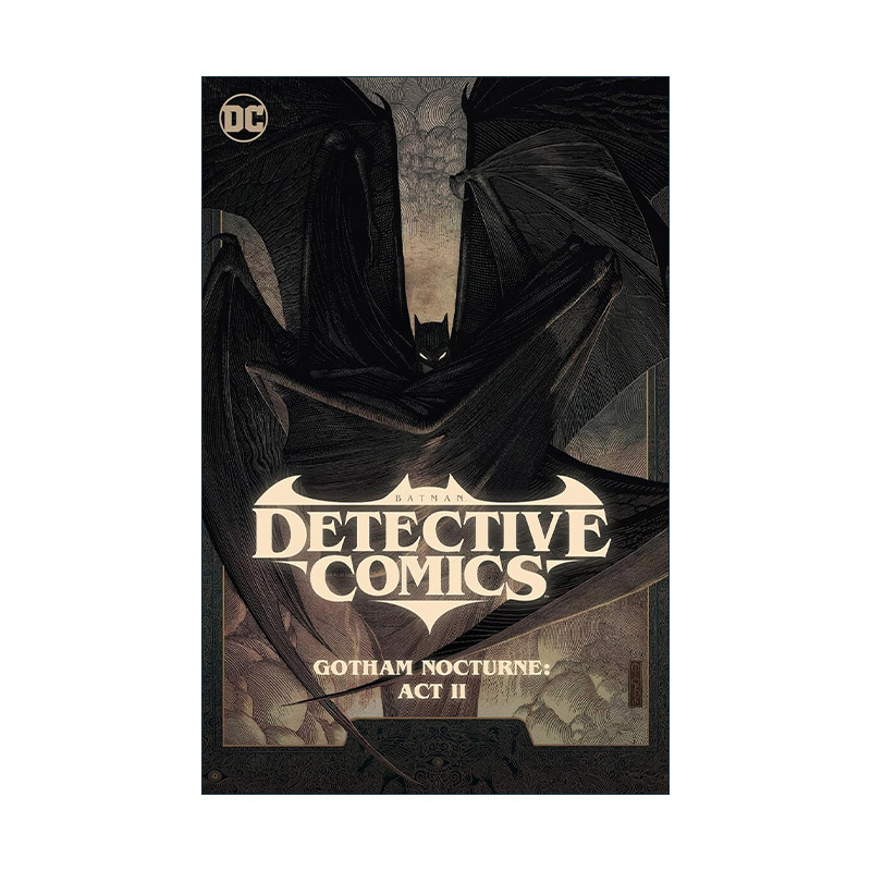 英文原版 Batman Detective Comics Vol.3 Gotham Nocturne Act II 蝙蝠侠 侦探漫画 卷三 哥谭夜曲 第二幕 DC漫画 精装 英文版