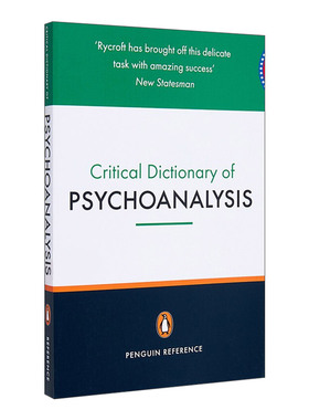 英文原版 A Critical Dictionary of Psychoanalysis 企鹅心理分析字典 英文版 进口英语原版书籍