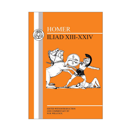 原版 Homer: Iliad XIII-XXIV 希腊语文本系列 荷马史诗伊利亚特 卷13-24 M.M. Willcock 进口原版书籍