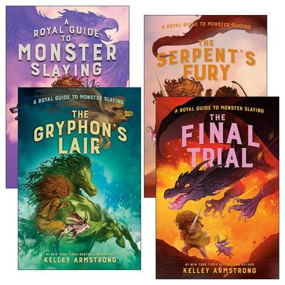 英文原版 A Royal Guide to Monster Slaying 皇家杀怪指南系列1-4册 Kelley Armstrong 青少年冒险幻想小说 英文版 进口英语原版