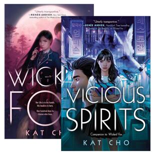 英文原版 Gumiho 九尾狐系列2册 奇幻小说 Vicious Spirits + Wicked Fox 英文版 进口英语原版书籍