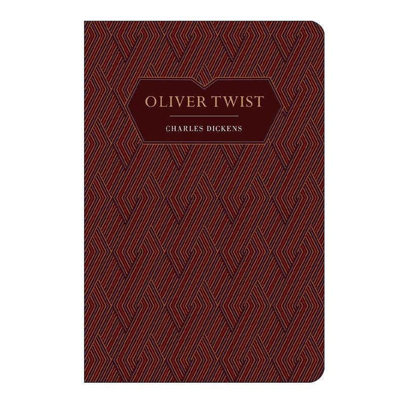 英文原版 Oliver Twist 雾都孤儿 浮雕封面高颜值装帧设计 精装 Chiltern Classic 查尔斯·狄更斯 英文版 进口英语原版书籍