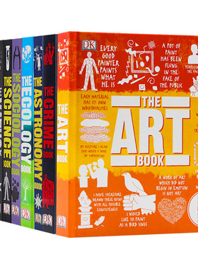 DK人类的思想百科丛书10本套装 精装全彩大开本 Big Ideas Simply Explained 英文原版学科科普百科图解读物 进口英语书籍