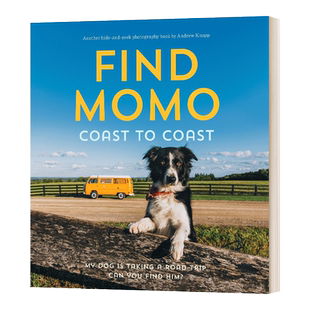 让我们找到莫莫2 宠物摄影 互动书 Find Momo Coast To Coast 英文原版旅游休闲读物 进口英语书籍