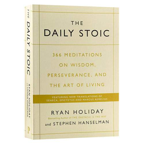 每日的修行 366个关于智力 毅力与生活艺术的沉思 The Daily Stoic 英文原版励志类书 英文版进口英语书籍