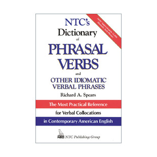 英文原版 NTC Phrasal Dictionary Verbs 英文版 书籍 进口英语原版 美国英语动词短语字典