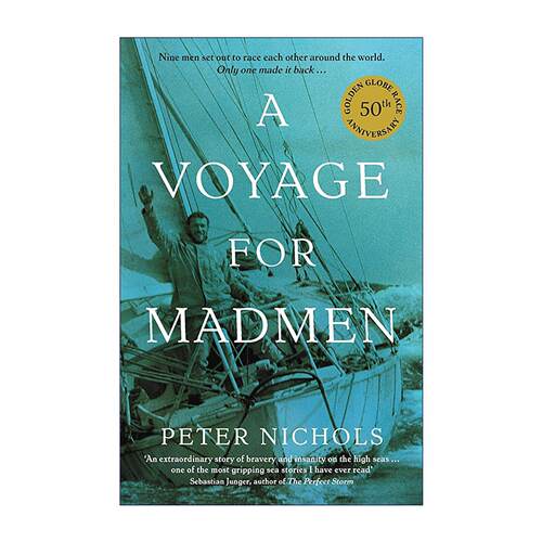 英文原版 A Voyage For Madmen 疯人之旅 1968年金球奖单人环球帆船赛 航海纪实文学 极限冒险叙事 英文版 进口英语原版书籍