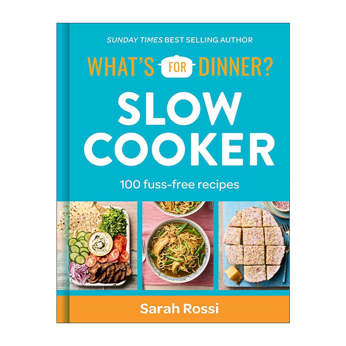 英文原版 What's For Dinner Slow Cooker 懒人食谱 慢炖锅晚餐 无繁琐减负烹饪 精装 Sarah Rossi 英文版 进口英语原版书籍