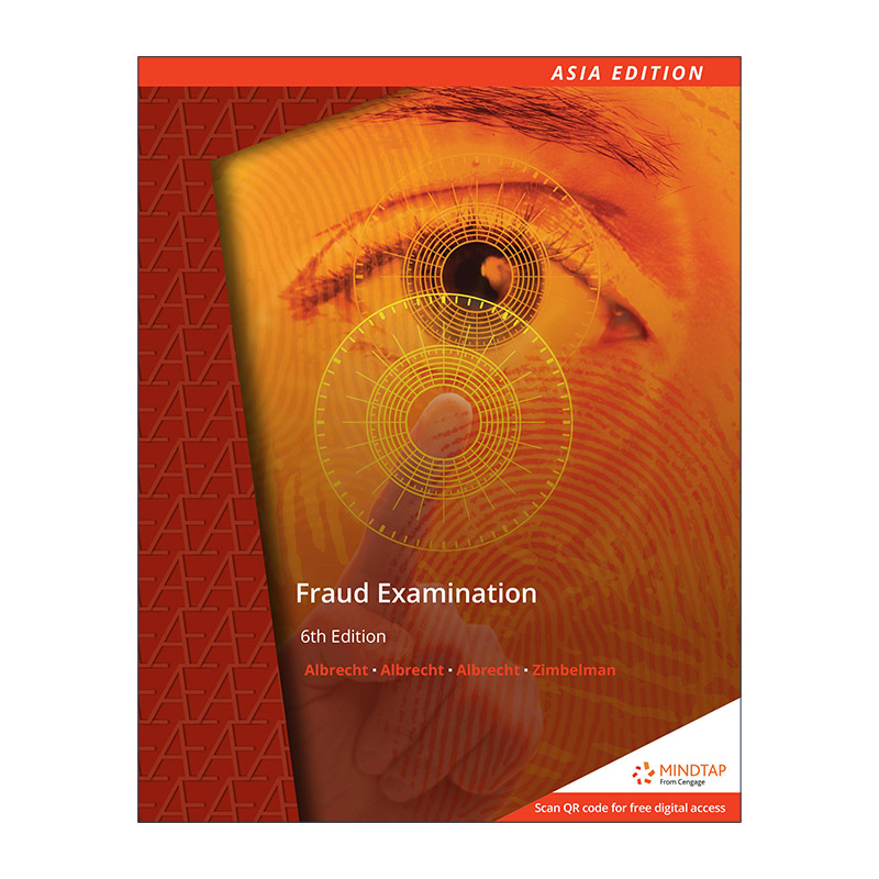 英文原版 Fraud Examination 舞弊审查 第6版 英文版 进口英语原版书籍