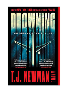 英文原版 Drowning 溺水 1421航班的救援 惊悚小说 英文版 进口英语原版书籍