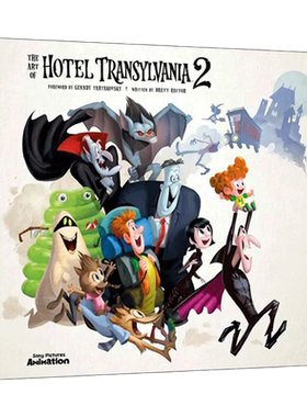英文原版 The Art of Hotel Transylvania 2 精灵旅社2电影设定集 英文版 进口英语原版书籍