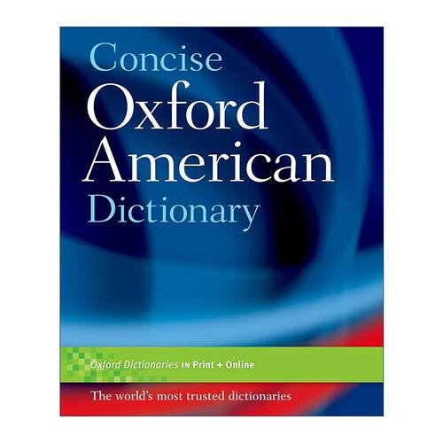 英文原版 Concise Oxford American Dictionary 牛津简明美式英语辞典 精装 英文版 进口英语原版书籍