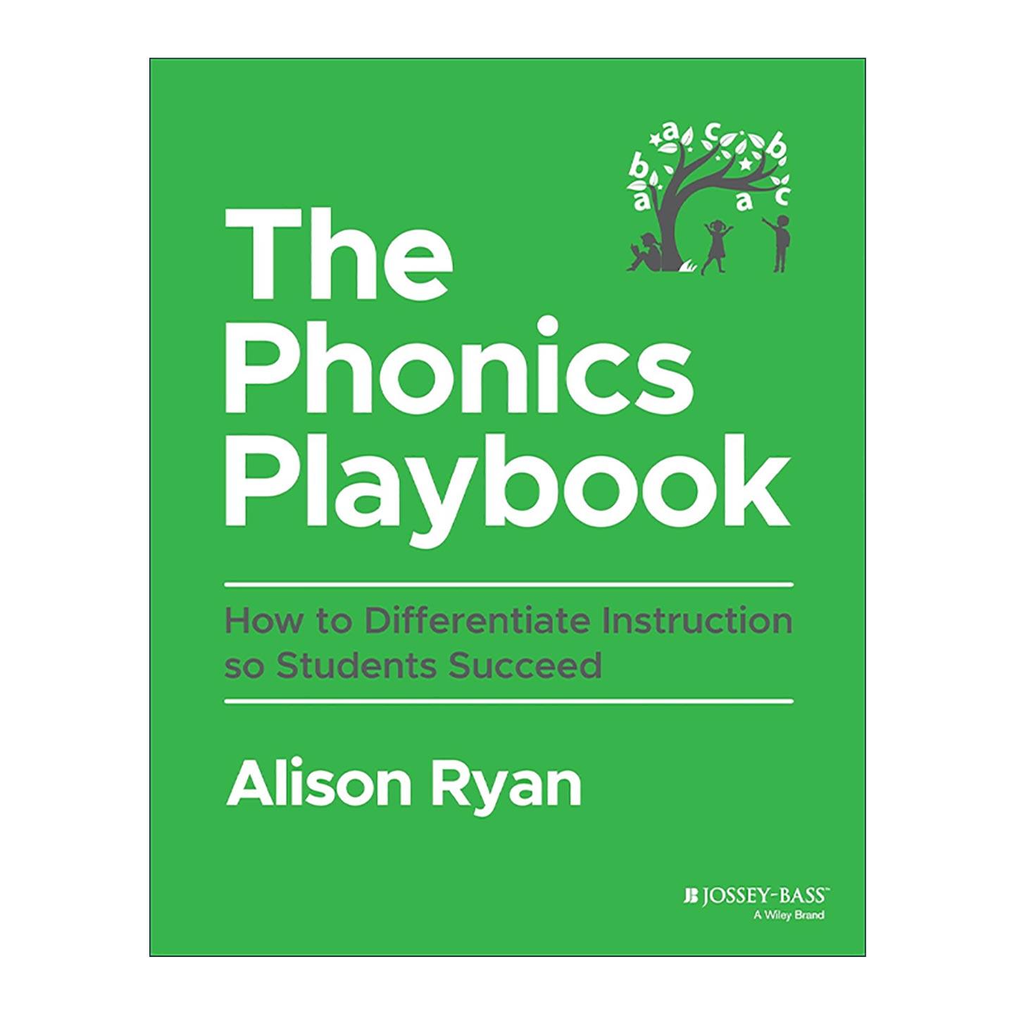 英文原版 The Phonics Playbook 自然拼读教程 如何区分教学使学生成功 英文版 进口英语原版书籍