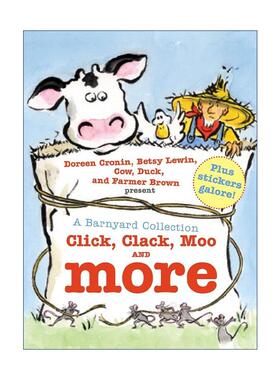 英文原版 A Barnyard Collection 嘻哈农场3合1 精装 含叽喀 哞 吱咕 嘎 呼噜 哞 英文版 进口英语原版书籍