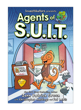 英文原版 InvestiGators Presents Agents of S.U.I.T. 1 鳄鱼侦查员外传 S.U.I.T.侦查员 精装 英文版 进口英语原版书籍