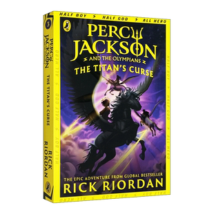 Percy Jackson and the Titan's Curse Book 3 波西·杰克逊与巨神之咒 波西杰克逊第一季 英文原版科幻小说 进口书籍