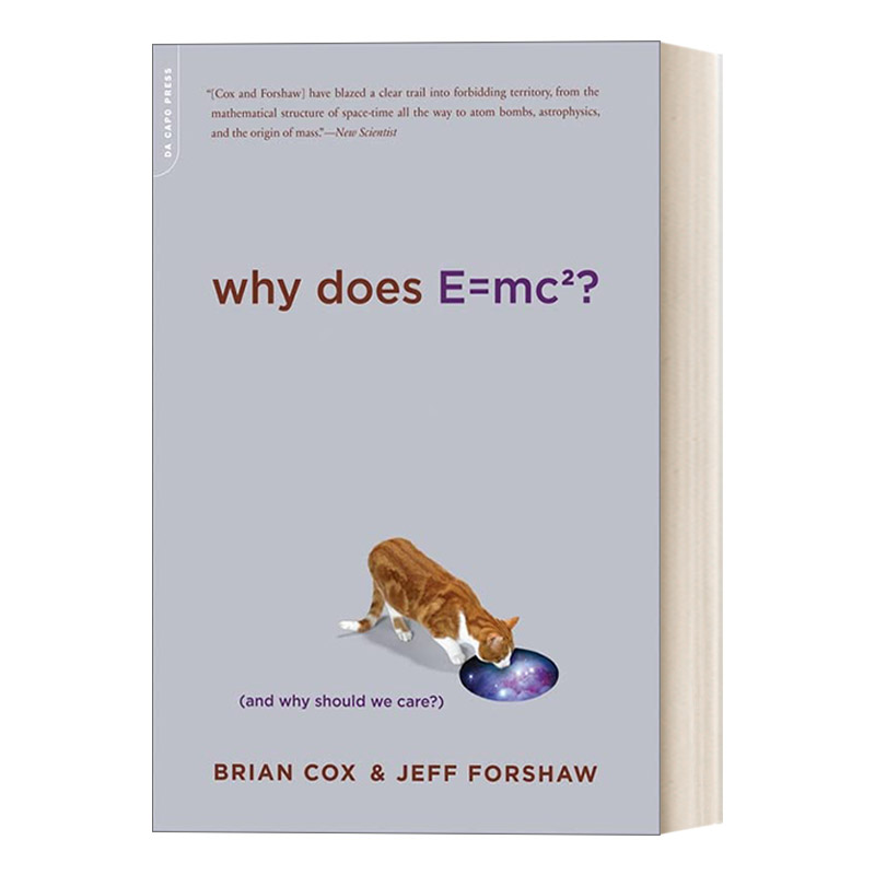 英文原版 Why Does E=mc2 为什么E=mc2 人人都能读懂的相对论 英文版 进口英语原版书籍