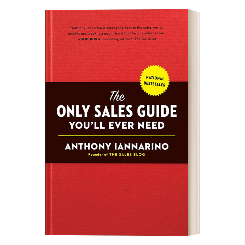 英文原版 The Only Sales Guide You'll Ever Need 直效销售：卓越销售员的17个黄金法则 Anthony Iannarino 英文版 进口英语书籍