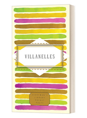 英文原版 Villanelles 十九行二韵体诗 Annie Finch 人人图书馆口袋诗人系列 精装 英文版 进口英语原版书籍